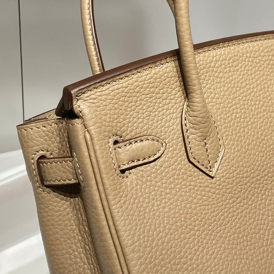 HM Birkin 20cm Gris Tourterelle Togo Leather Gold Hardware