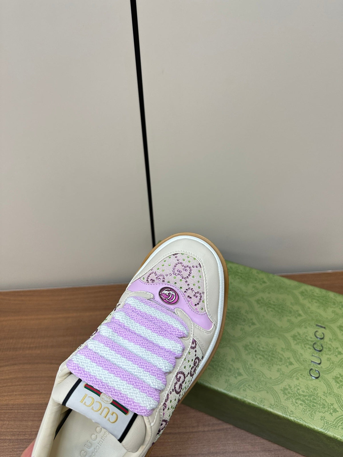GG Screener Sneaker Pink Blush