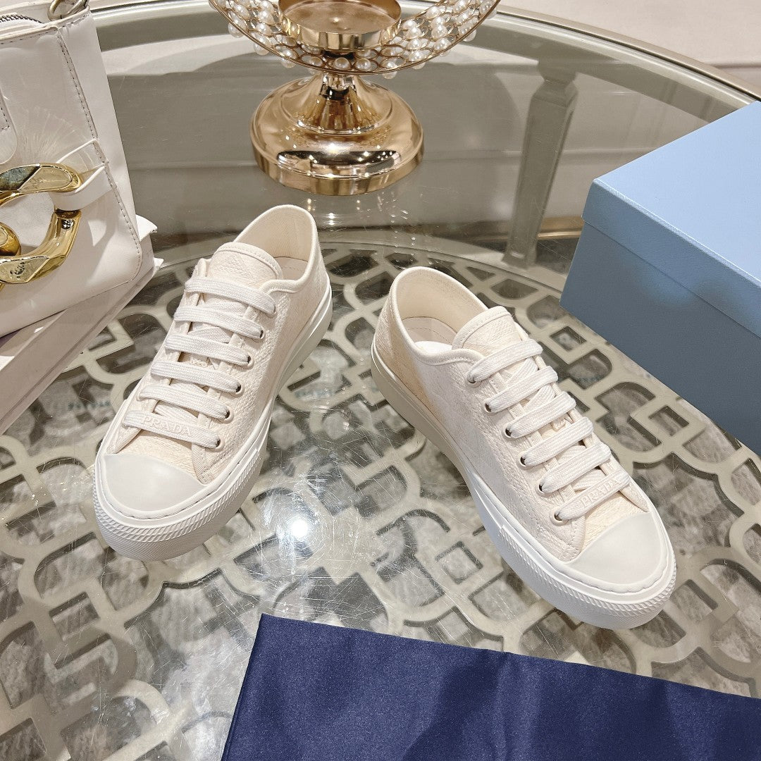 PRA 26S Sneaker White Canvas 625934
