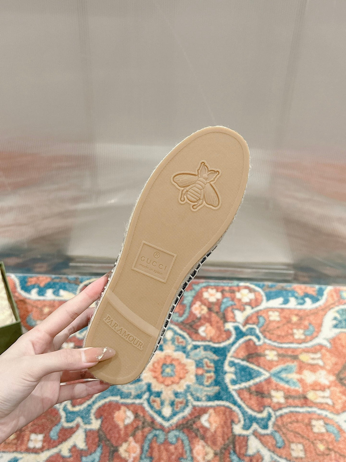 GG ESPADRILLE LOAFER AEGEAN CANVAS