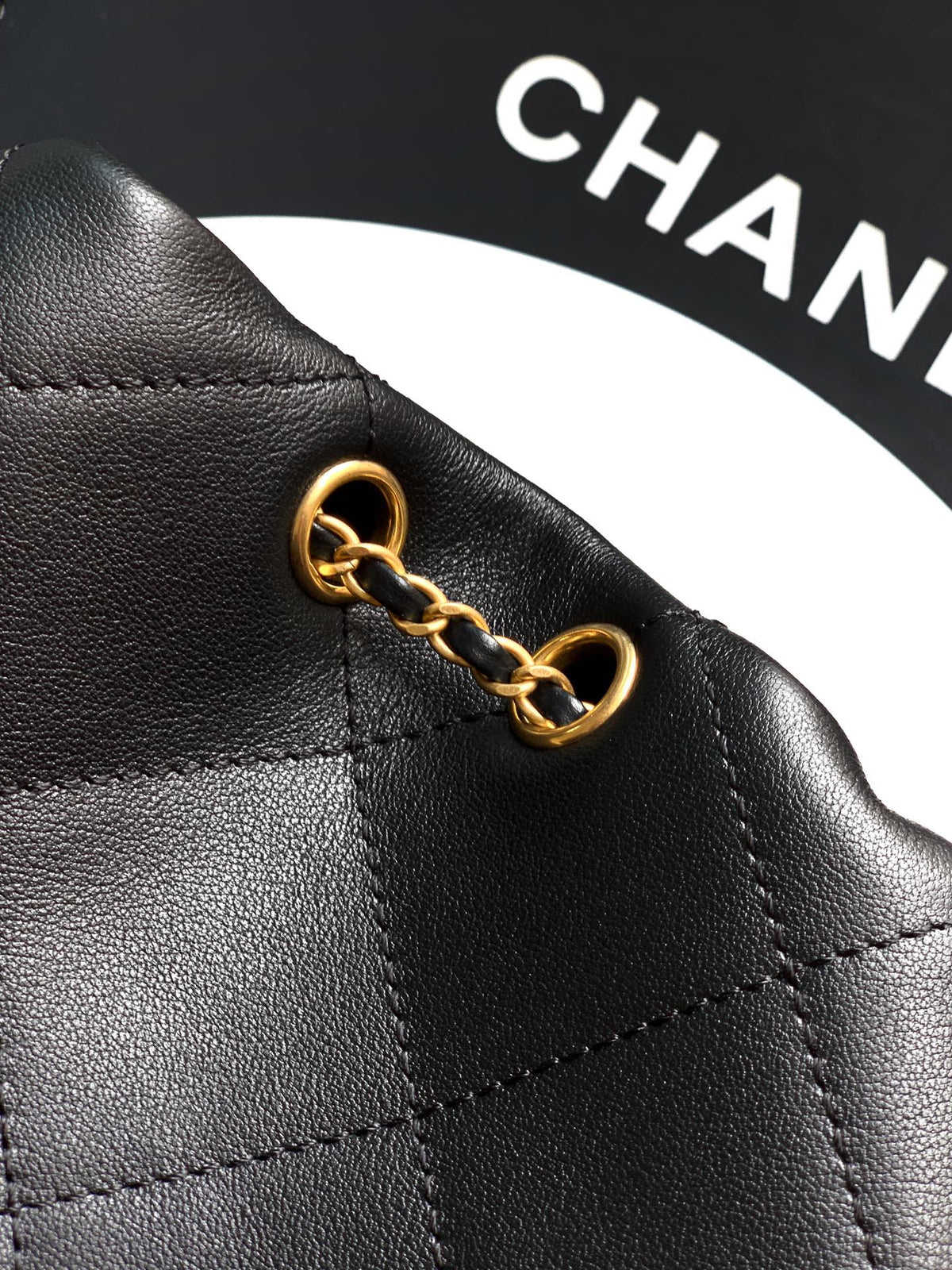 Chanel 26C Hobo Bag Black Cowhide GHW