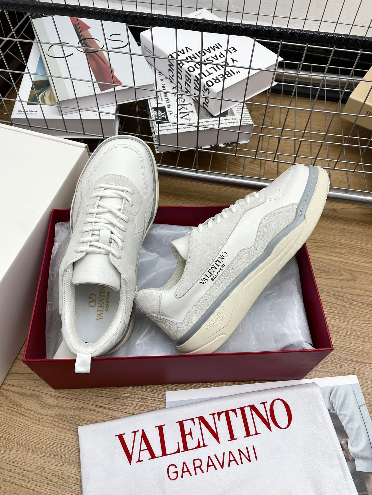 Gumboy Calfskin Sneaker White 990119