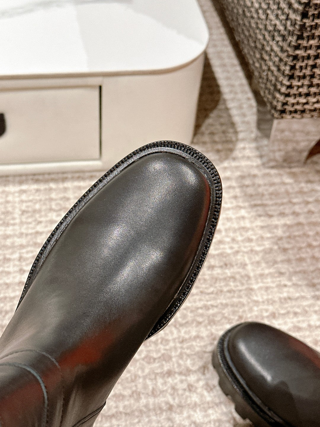 HM Jaimy Ankle Boot 45mm Black Cowhide 972389
