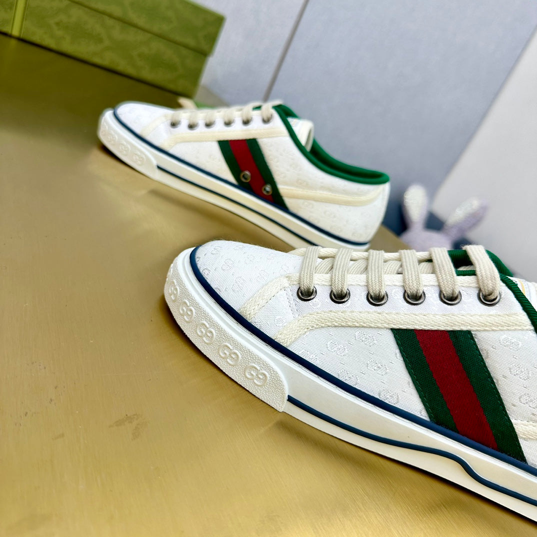 GG TENNIS 1977 TRAINER WHITE CANVAS