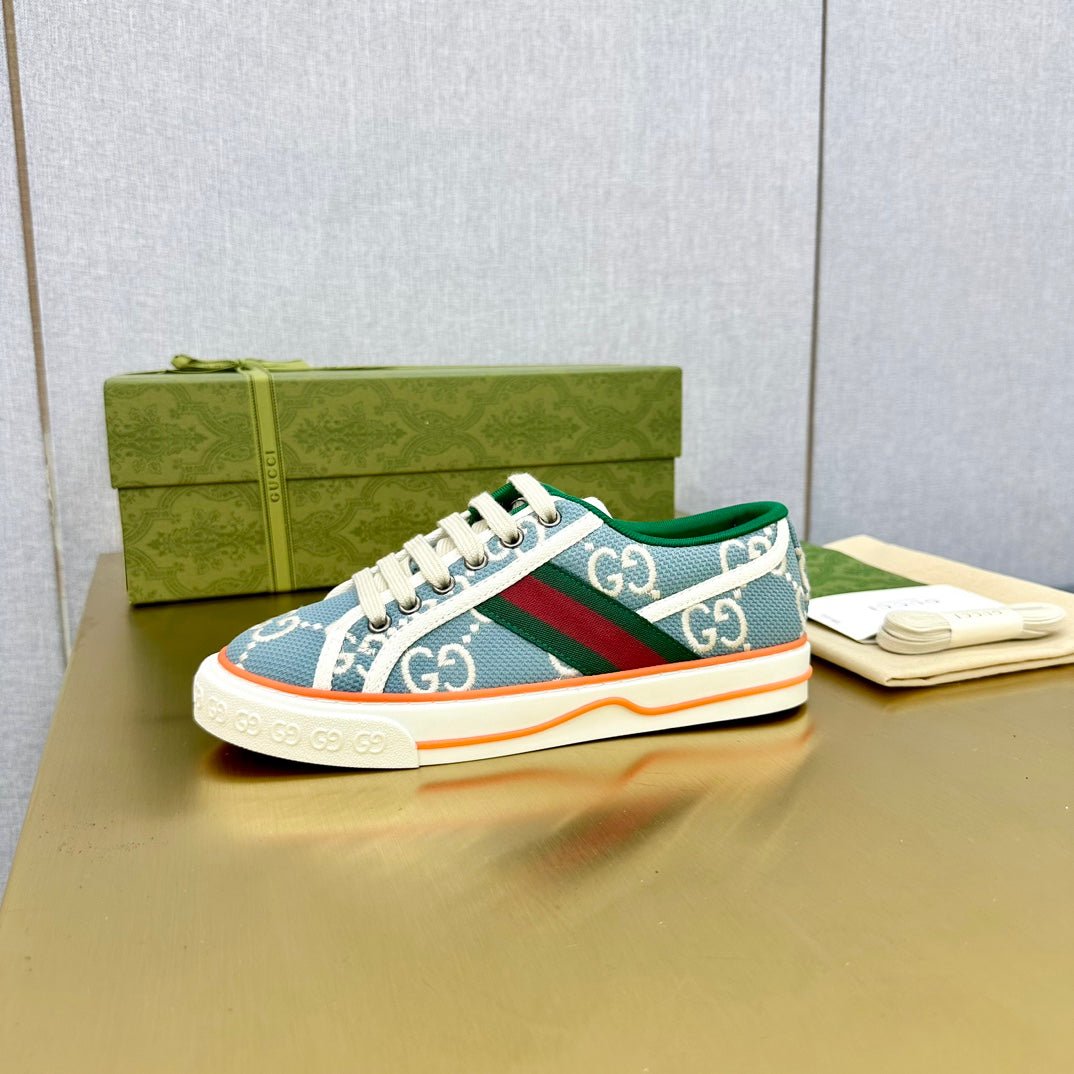 GG TENNIS 1977 TRAINER BLUE CANVAS
