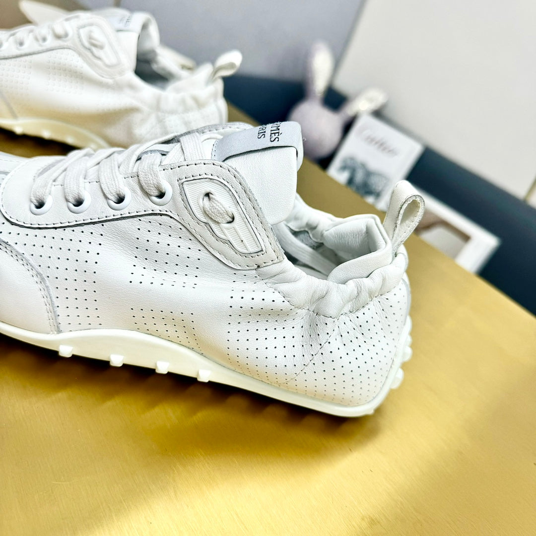 HM Sneaker In 25mm White Lambskin 956331
