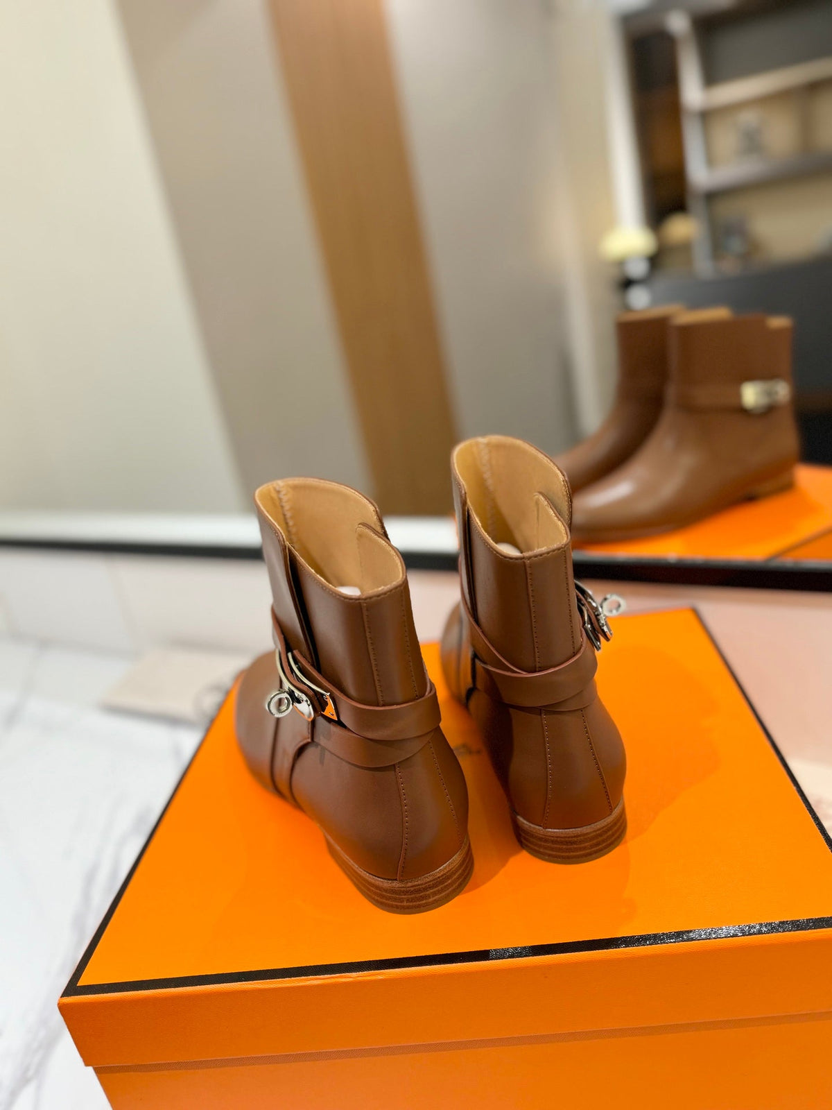HM Neo Ankle Boot 15mm Brown Cowhide 960836