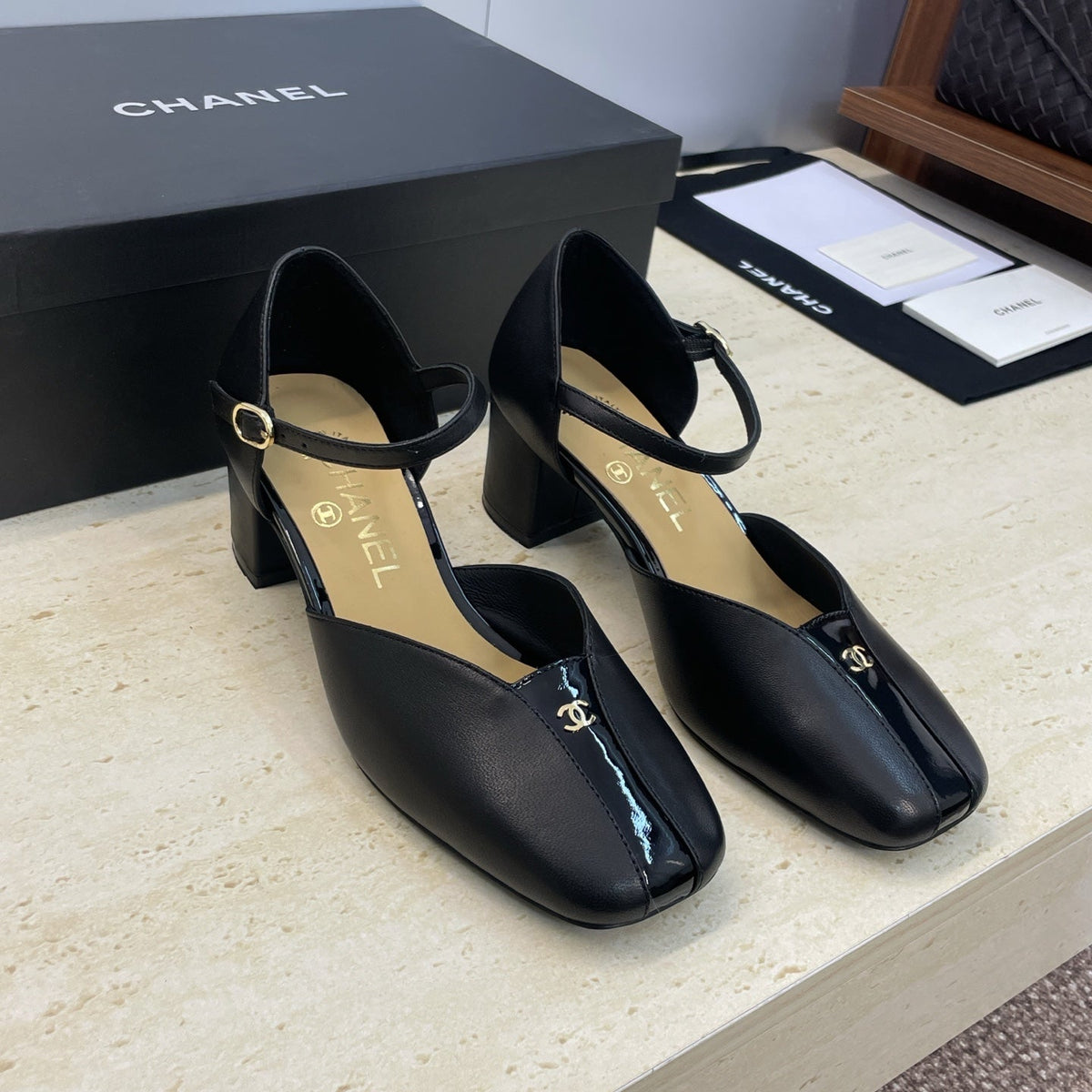 CC 26 Slingback Pump 55mm Sheepskin 607477