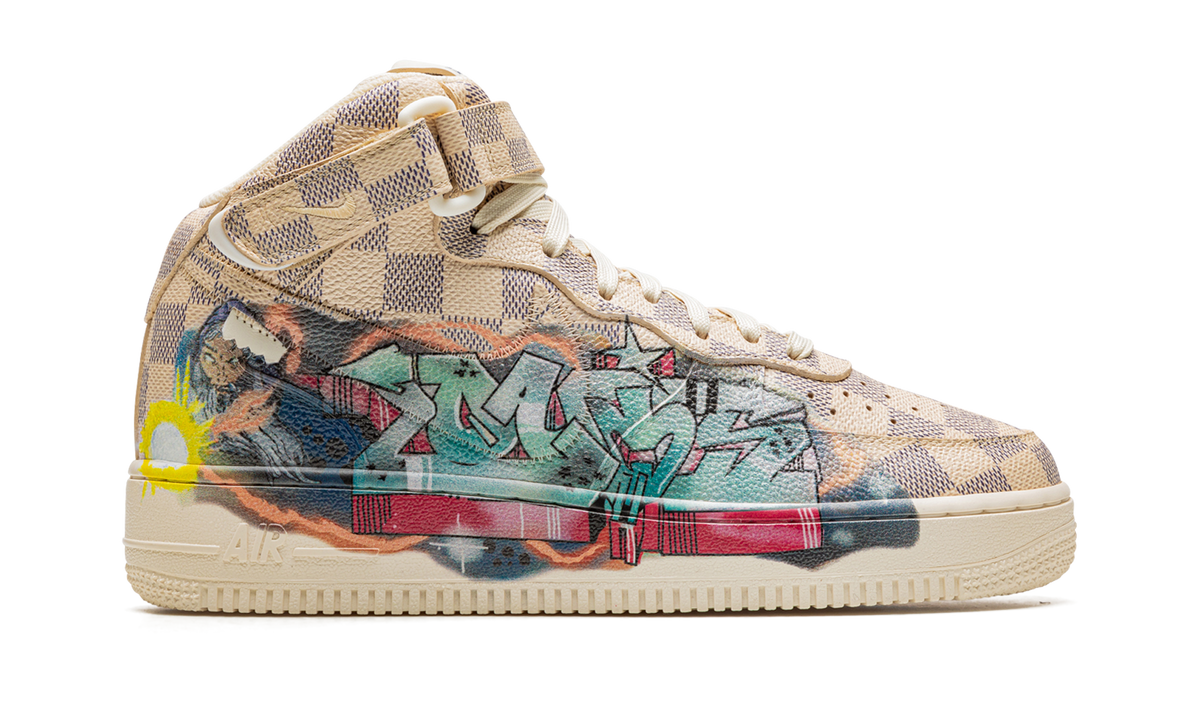 Louis Vuitton Air Force 1 Mid "Virgil Abloh - Graffiti" 1A9VE0